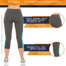 Load image into Gallery viewer, Flexmee 944101 Mid Rise Capri Leggings for Women