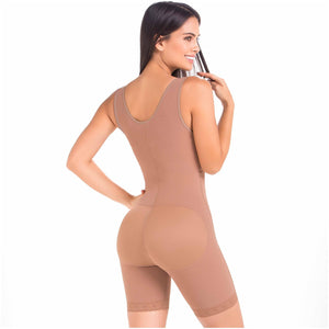 Post Surgery Body Shaper for Women | Open Bust & Front Closure - Shapely Bella