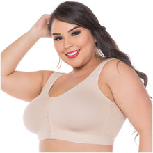 Load image into Gallery viewer, Front Closure Breast Augmentation Post Surgery Bra for Women