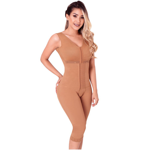 Colombian Full Body Shaper for Post Surgery with Built-in Bra | Butt Lifting Effect and Tummy Control
